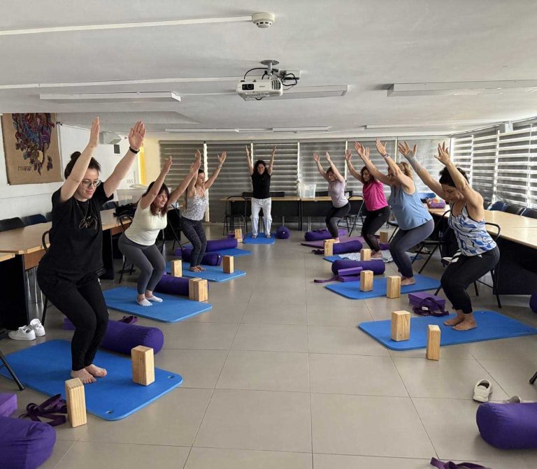 יוגה בבית חולים בני ציון